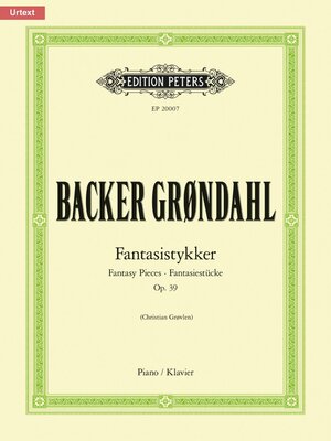 cover image of Fantasistykker (Fantasy Pieces) Op. 39